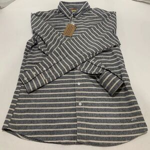 Sludr Mens Long Sleeve Button Up Shirt Size Small